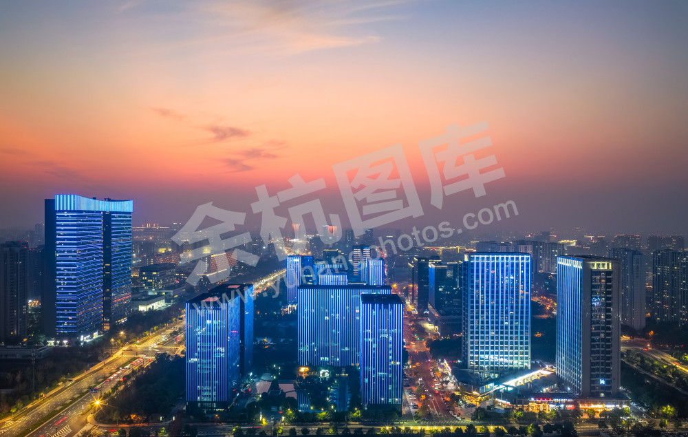 《未来科技城璀璨夜》