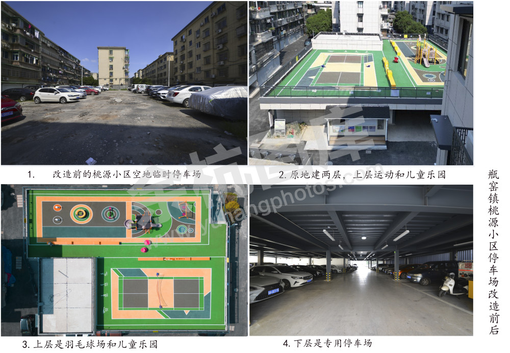 从荒地到运动场所和停车场