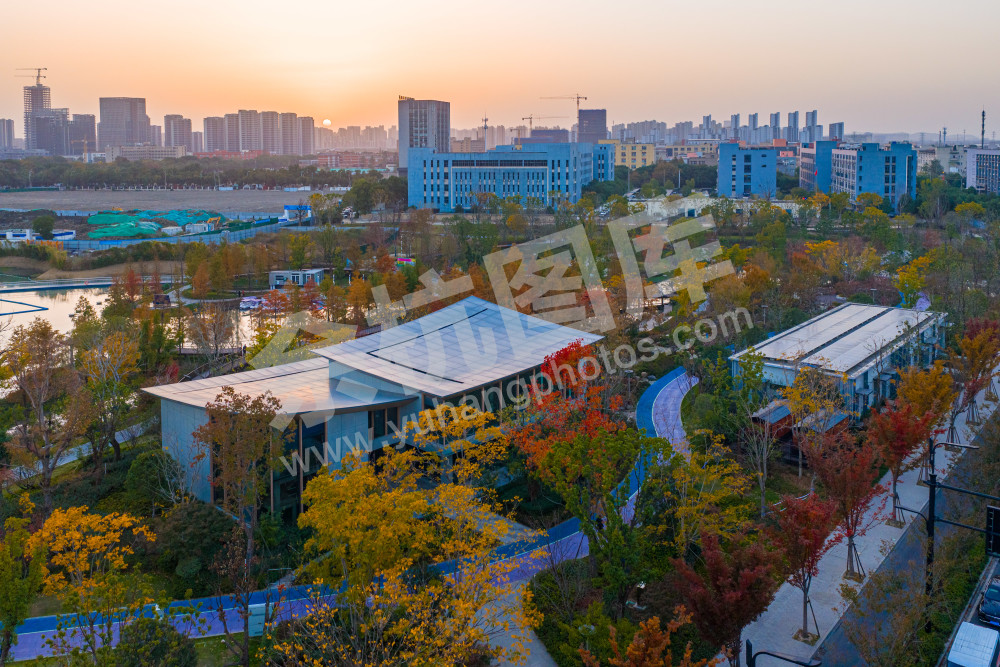 《玉湖公园秋韵》