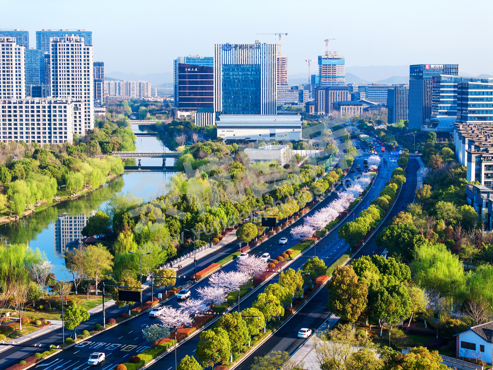 《城市中的自然诗画》