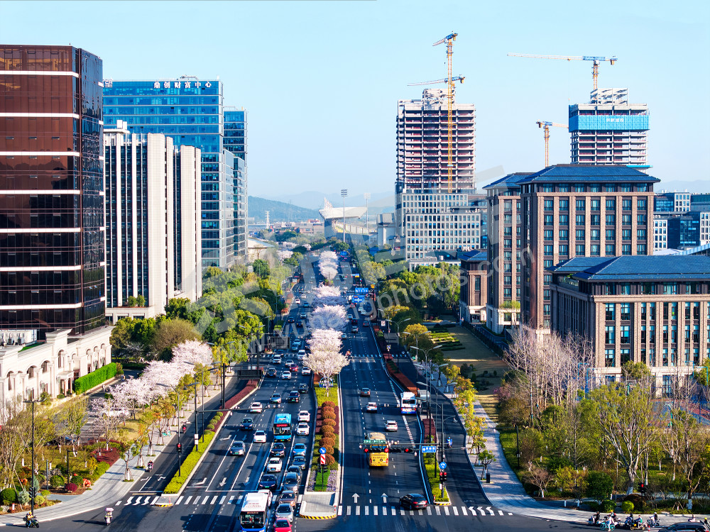 《城市中的自然诗画》