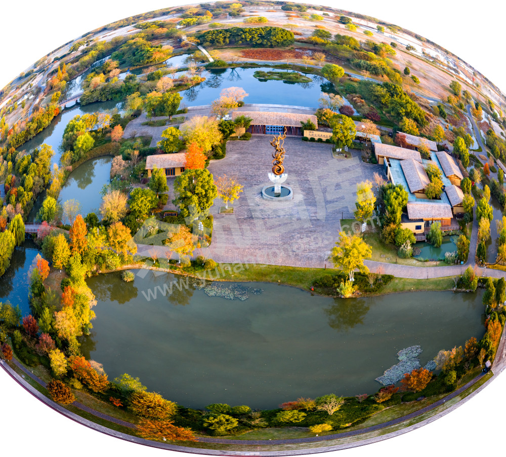 《俯瞰良渚遗址》