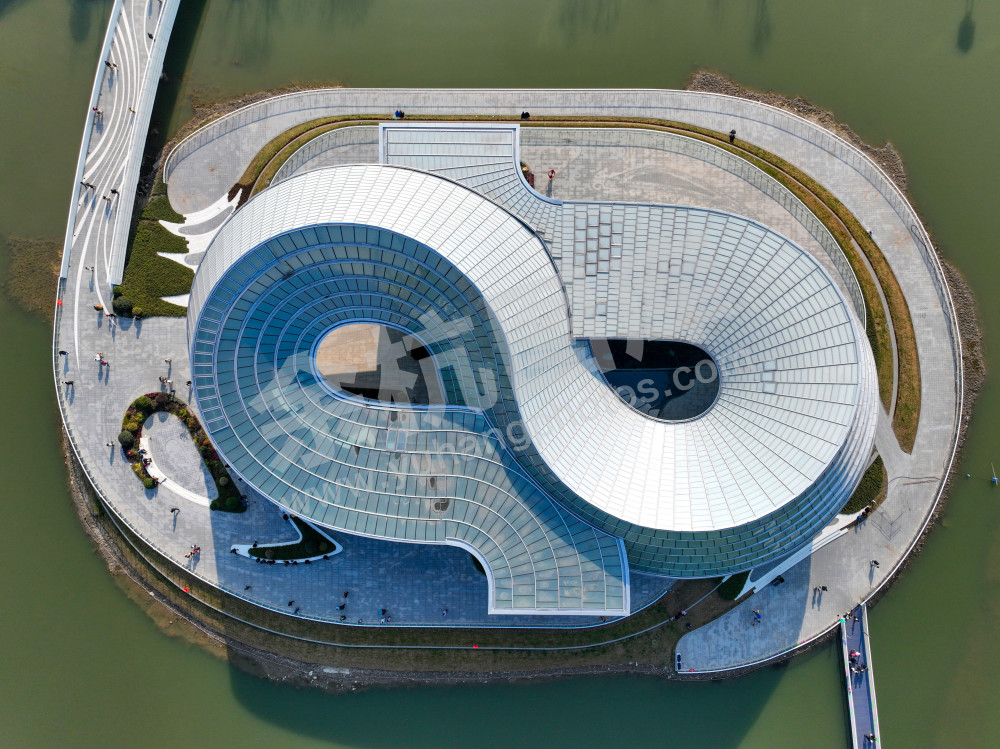 《鸟瞰玉湖公园（组照6）》