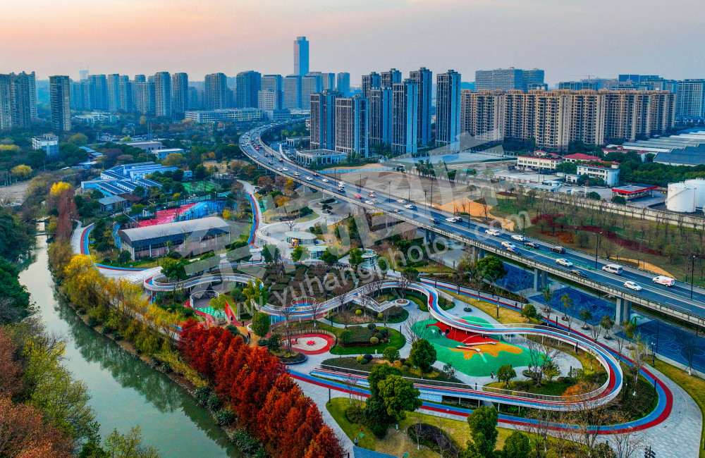 《航拍门户公园》