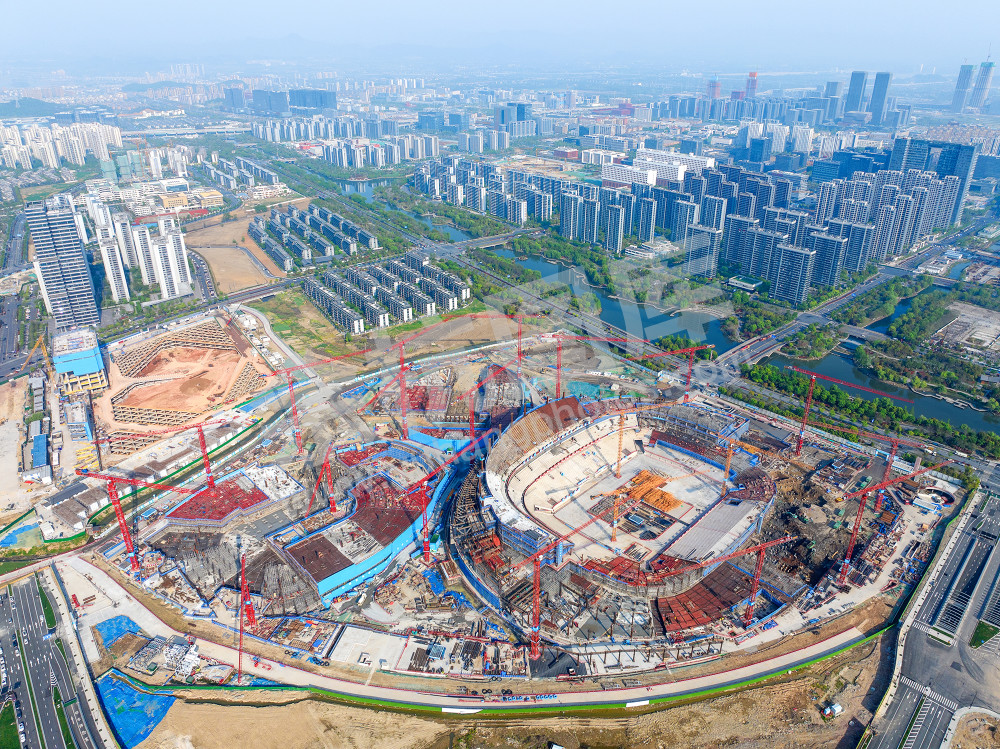 2025年，余杭&ldquo;世界级中轴⁮&rdquo;建设掠影