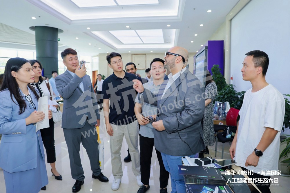 浙江（杭州）&mdash;海湾国家人工智能合作生态会议在余杭举办