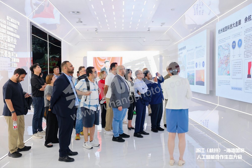 浙江（杭州）&mdash;海湾国家人工智能合作生态会议在余杭举办