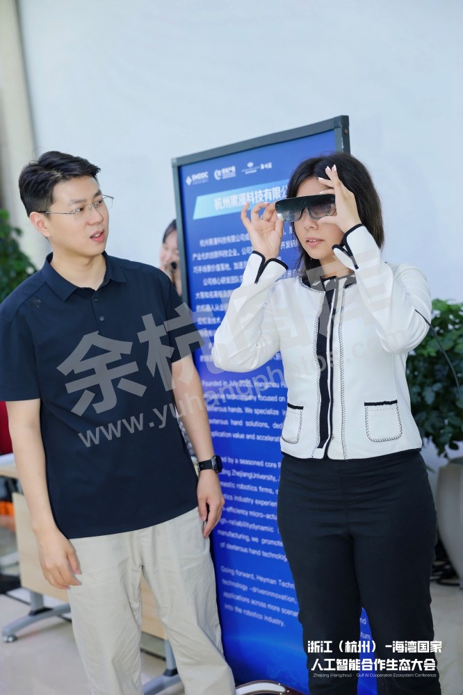 浙江（杭州）&mdash;海湾国家人工智能合作生态会议在余杭举办