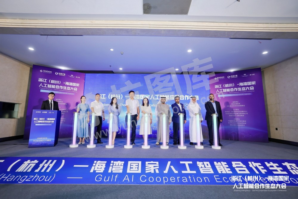 浙江（杭州）&mdash;海湾国家人工智能合作生态会议在余杭举办