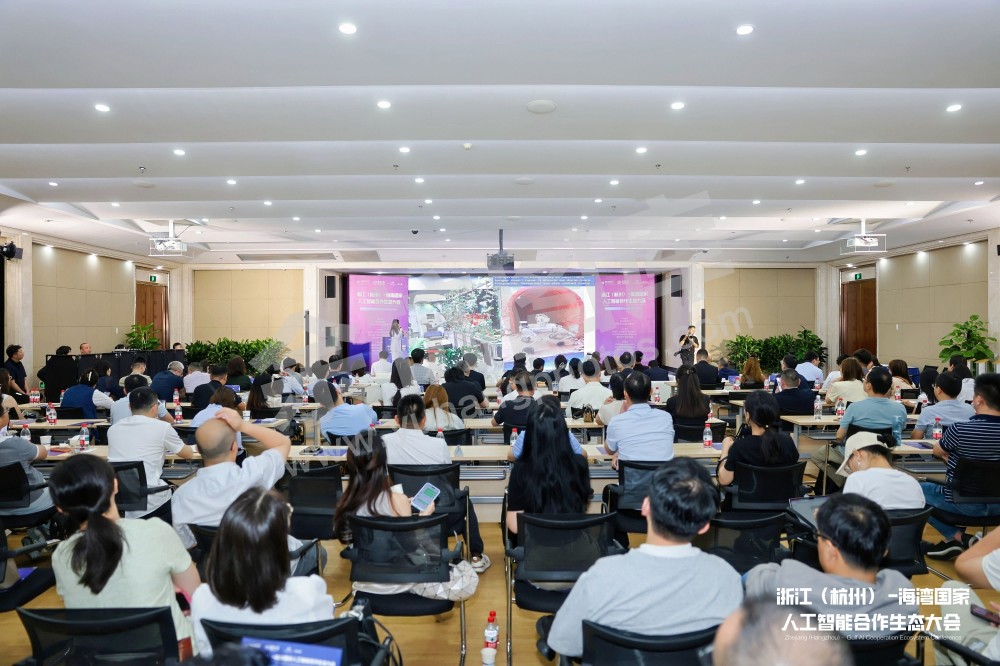 浙江（杭州）&mdash;海湾国家人工智能合作生态会议在余杭举办