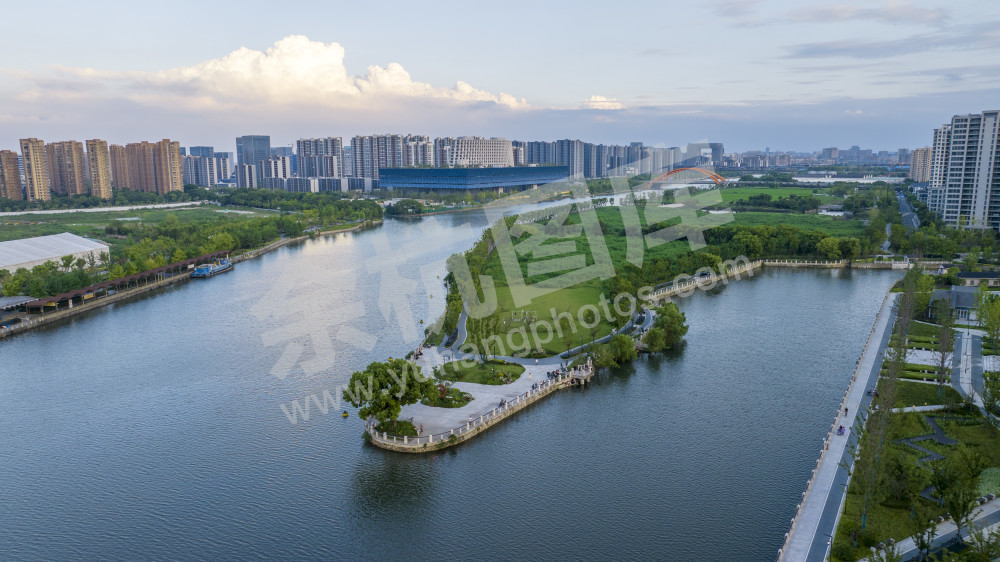 京杭大运河（余杭）生态艺术岛北岛 岛头 