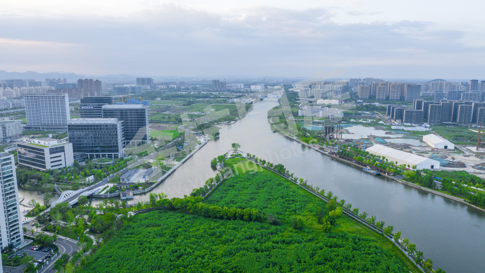 京杭大运河（余杭）生态艺术岛北岛 岛头