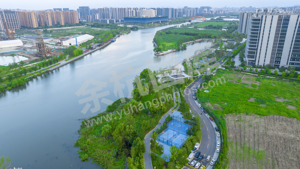 京杭大运河（余杭）大景 