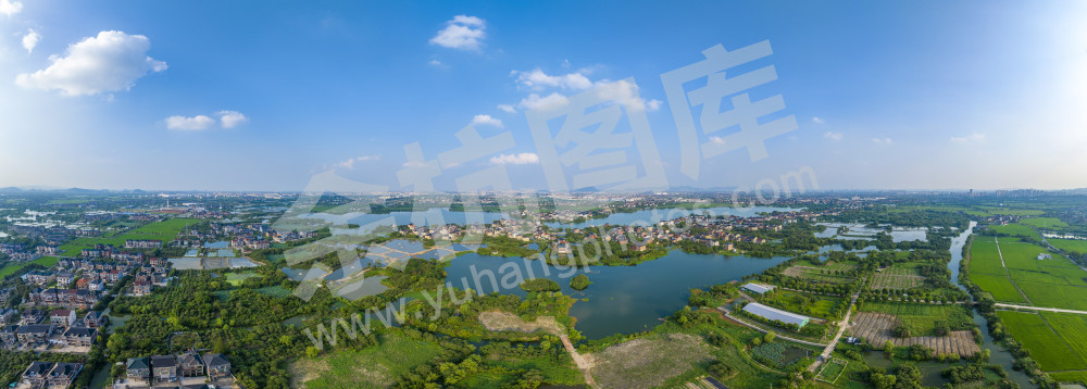 仁和三白潭全景 