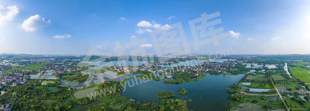 仁和三白潭全景