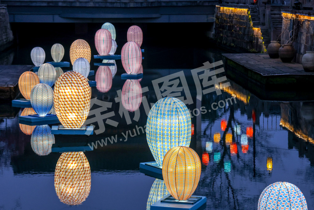 瓶窑马年灯笼、花灯
