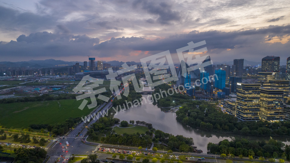 中轴线余杭塘河