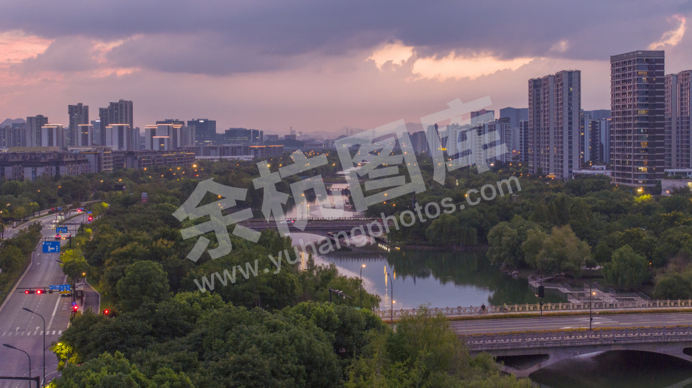 中轴线余杭塘河