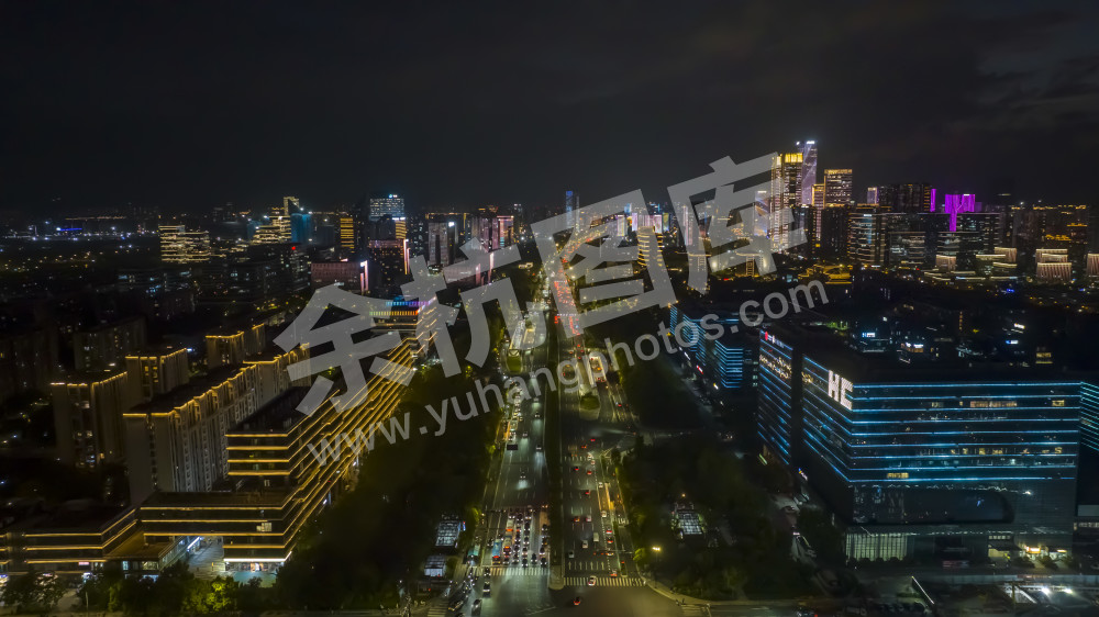 文一西路夜景