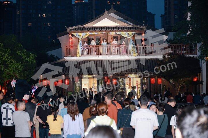 五一闲林埠老街国风巡游