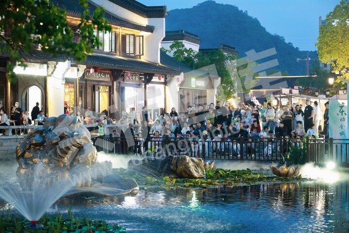 五一闲林埠老街国风巡游